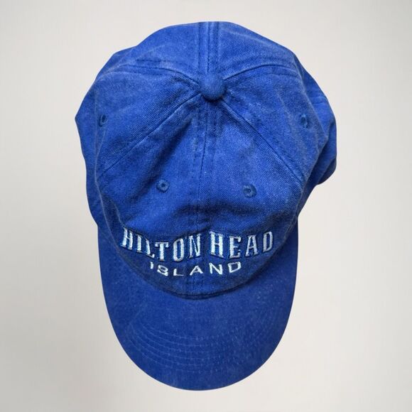 Hilton Head Unisex Heritage Baseball Hat Adjustable One Size Vacation Sporty - Picture 2 of 9